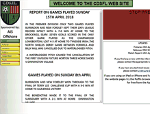 Tablet Screenshot of cdsfl.org.uk